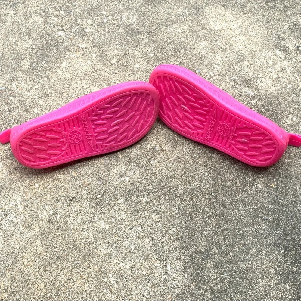 Speedo Pink Slip-On Water Swim Shoes Toddler sz 7/8